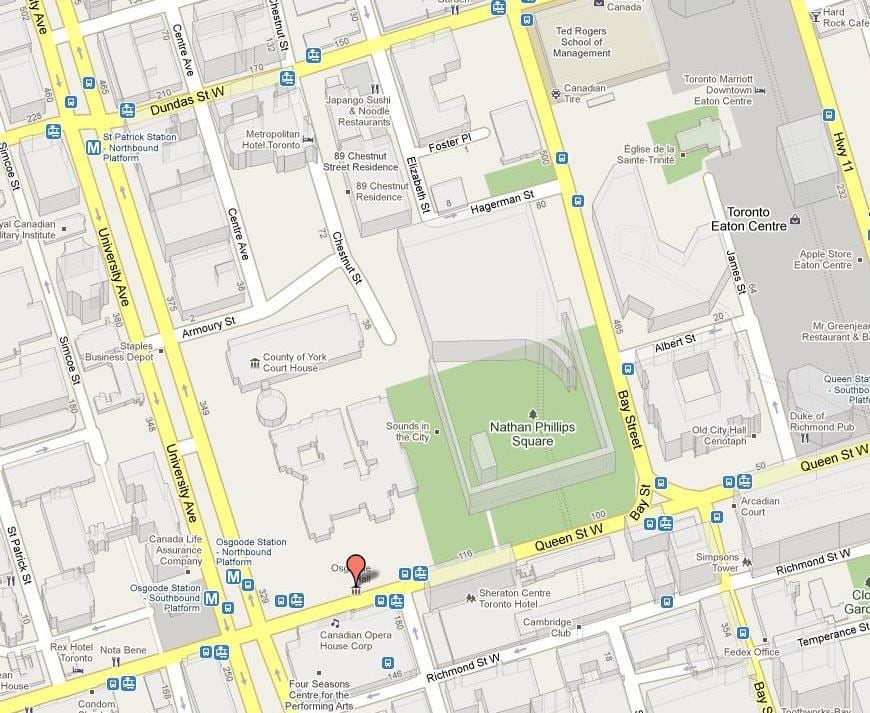 地图的内森*菲利普斯广场