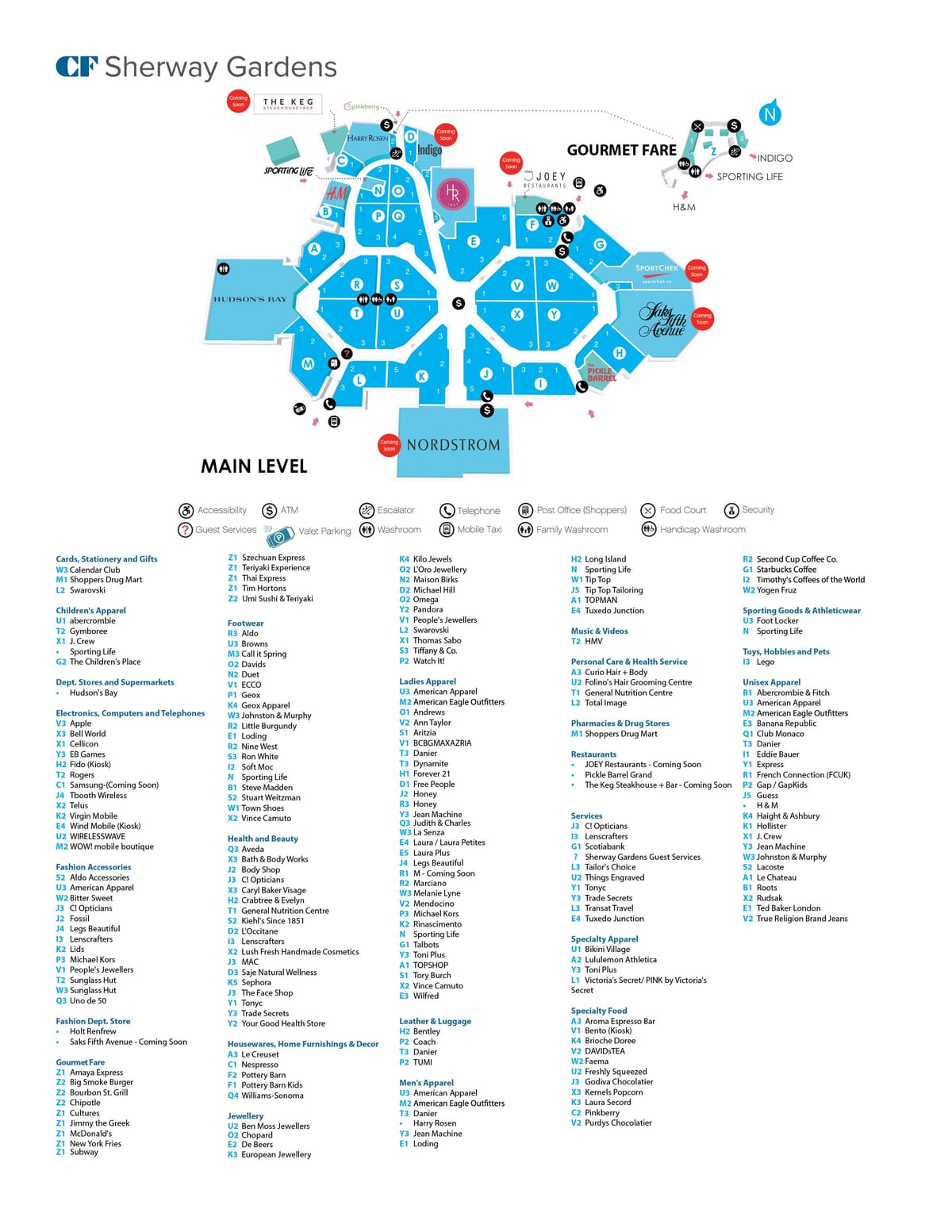 地图的国际会议的花园