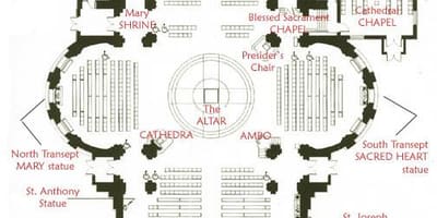 地图的圣詹姆斯cathedrales