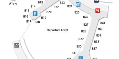地图多伦多国际机场终端3