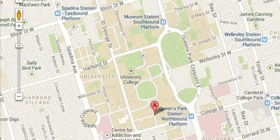 地图多伦多大学圣乔治