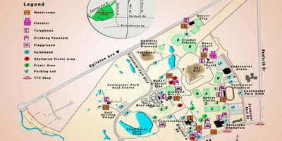 地图百年纪念公园温室多伦多