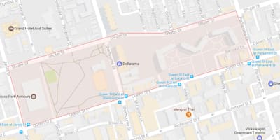 地图Moss公园附近多伦多