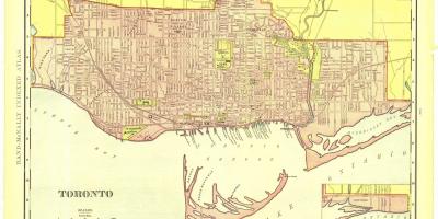 地图的历史多伦多
