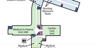 地图的圣约瑟夫医疗中心，多伦多等级4