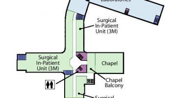 地图的圣约瑟夫医疗中心，多伦多级别3