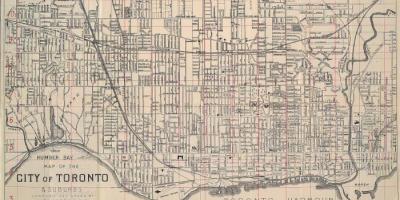 地图多伦多1902