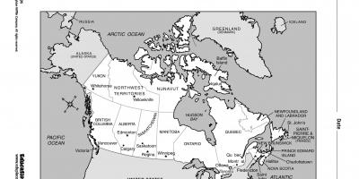 地图在加拿大多伦多