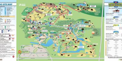地图多伦多动物园