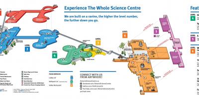 地图的安大略省的科学中心